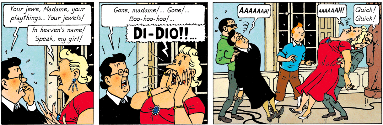 Bianca Castafiore dans Les Bijoux de la Castafiore